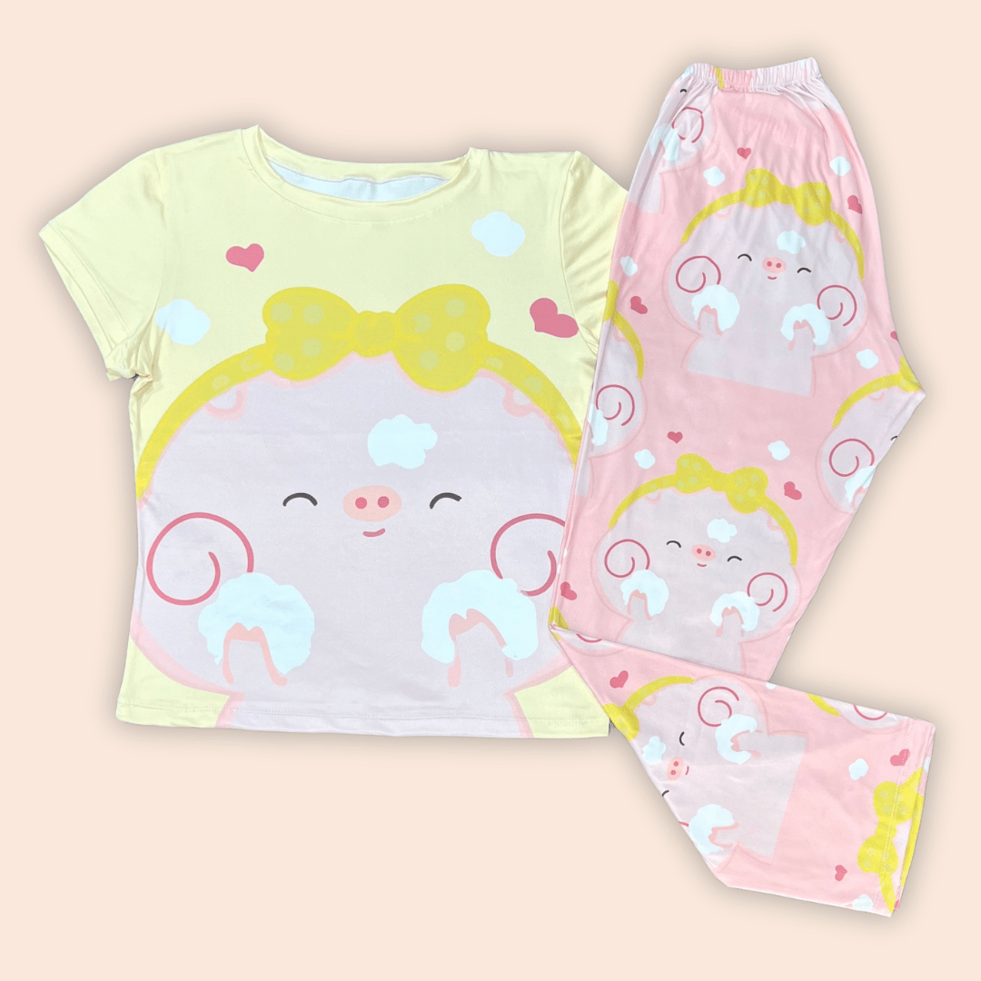 Pijama Dama Plus Piggy Spa