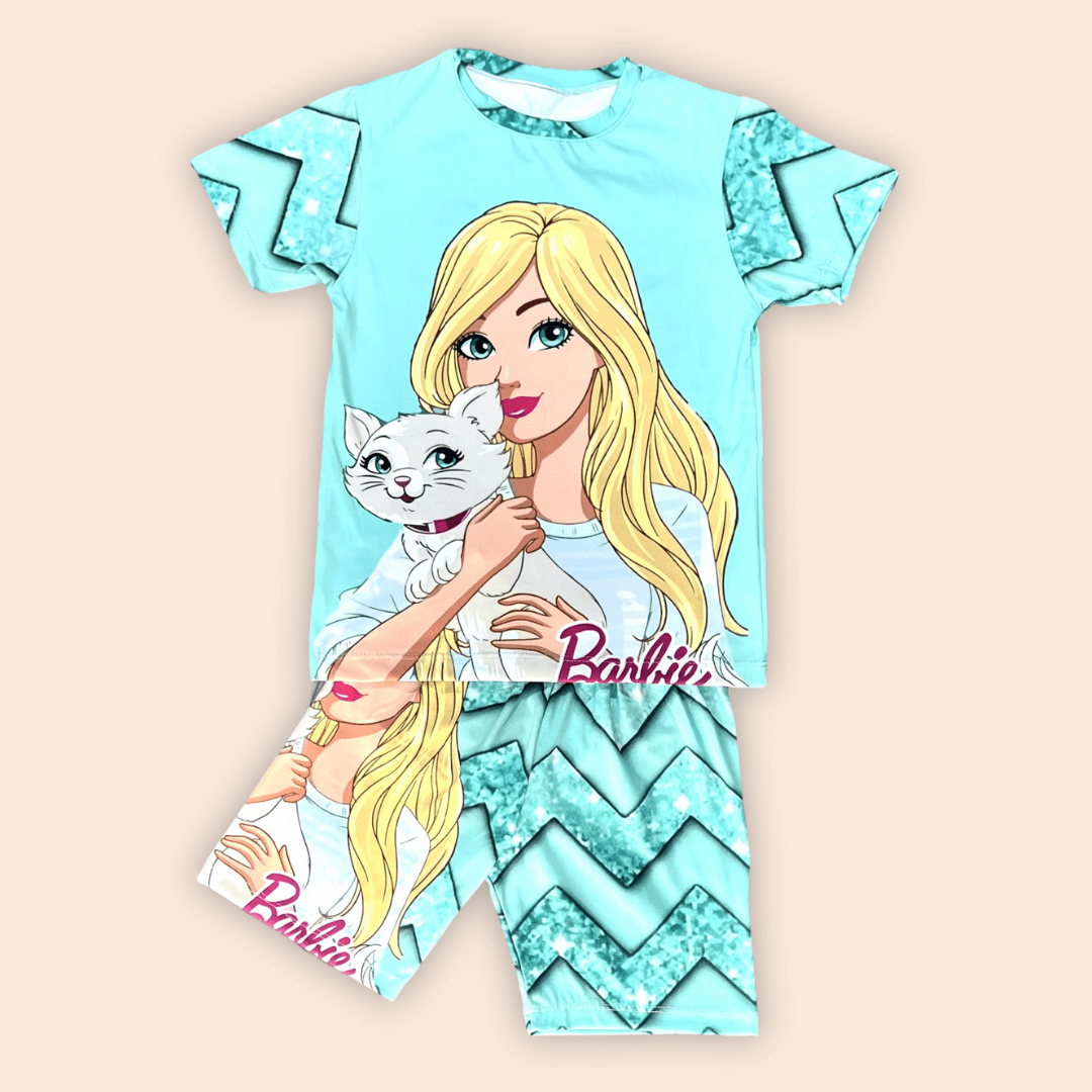 Pijama Niña Short de Barbie