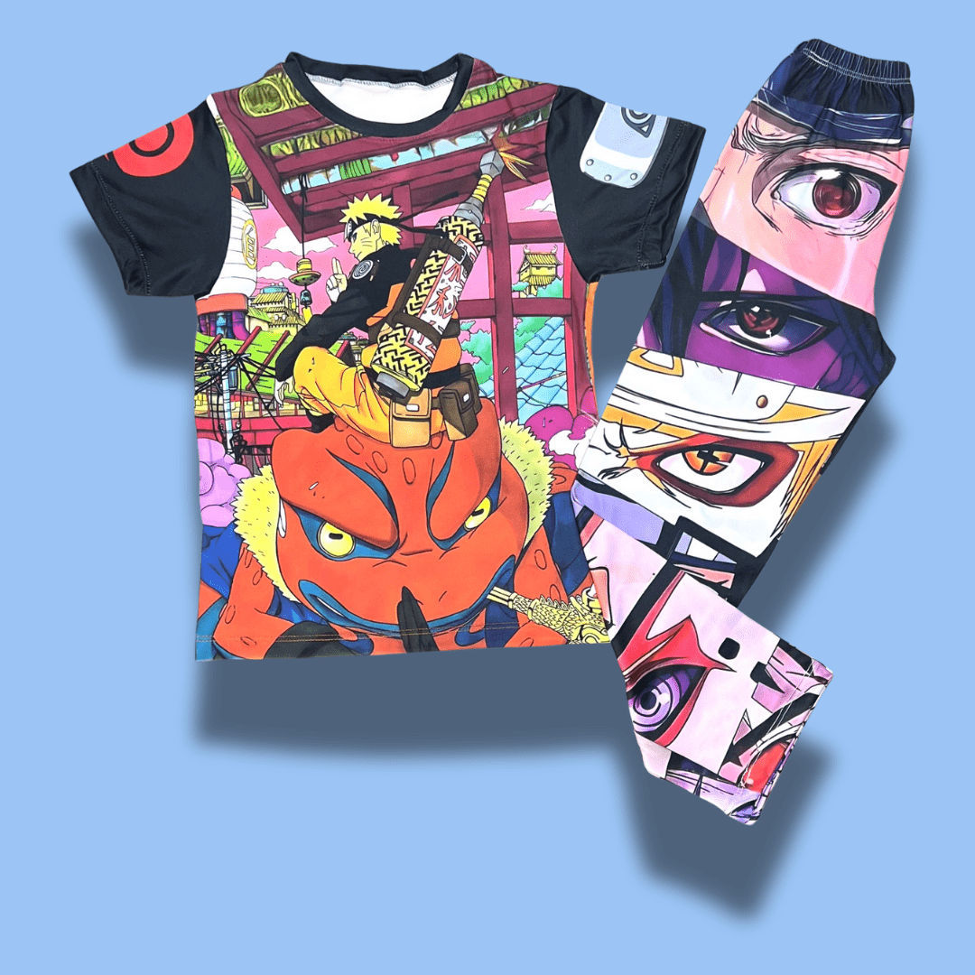 Pijama Naruto niño – Estilo anime para dormir