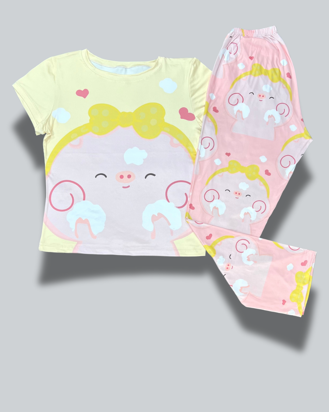 Pijama Dama Pantalón Plus Cerdito