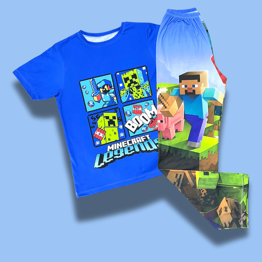 Pijama Minecraft niño – Diversión pixelada