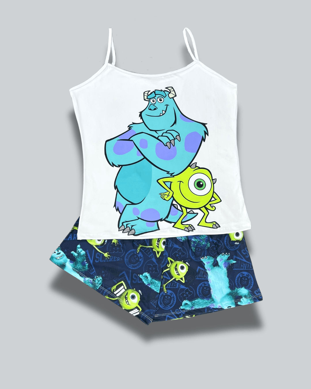 Pijama Dama Short Plus Monsters Inc.