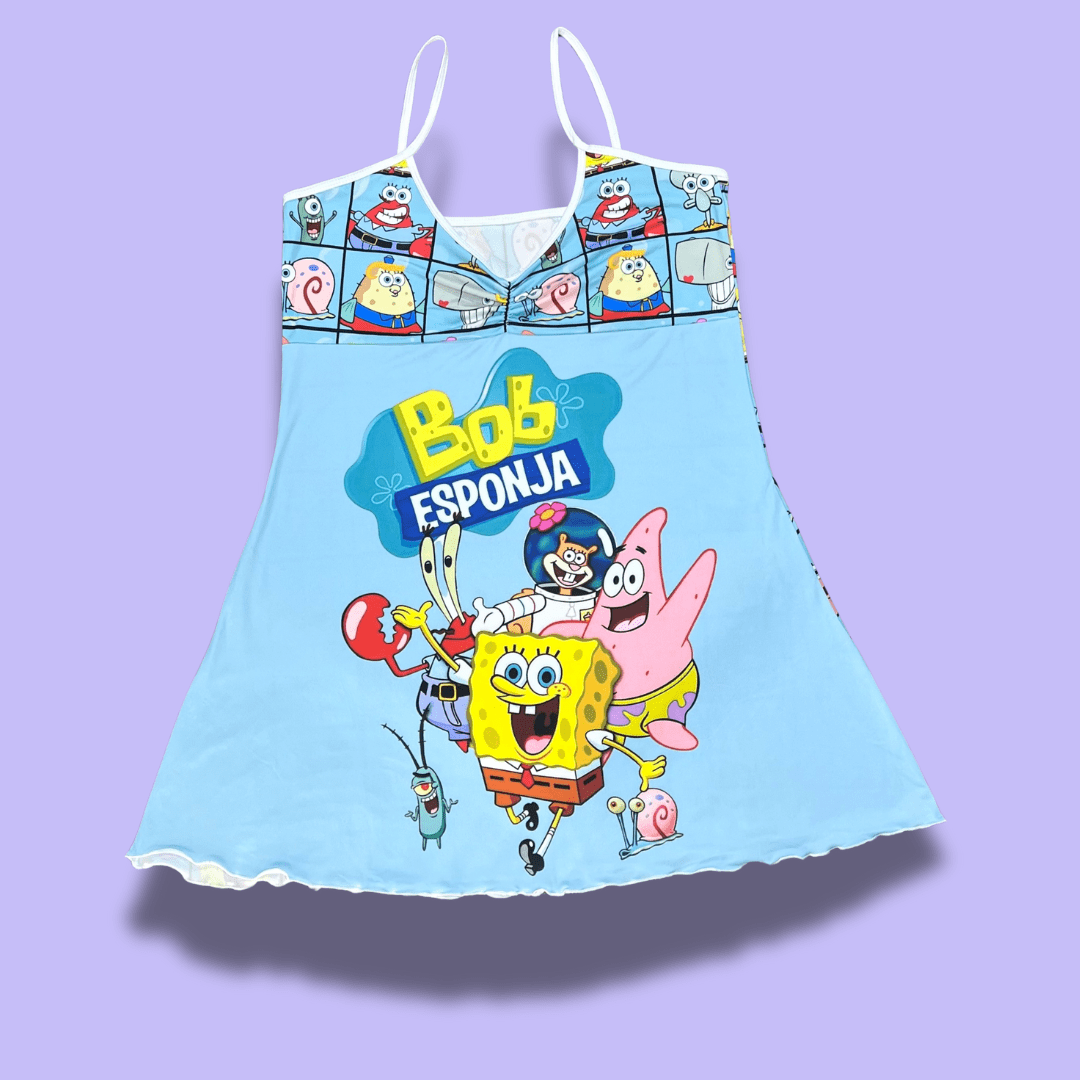 Batola Bob Esponja Azul – Diversión y frescura en tu descanso