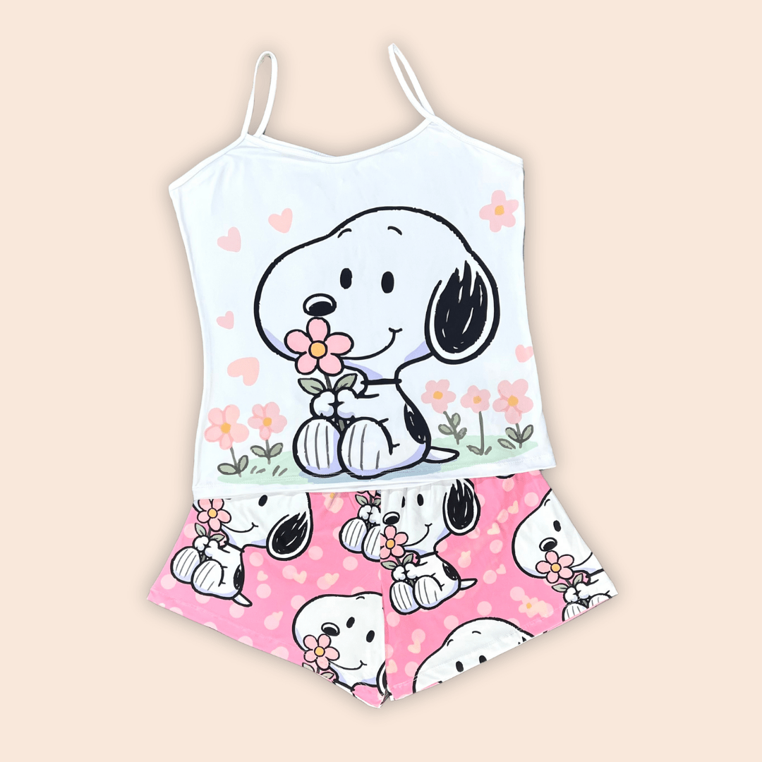 Pijama Snoopy - Dama Plus