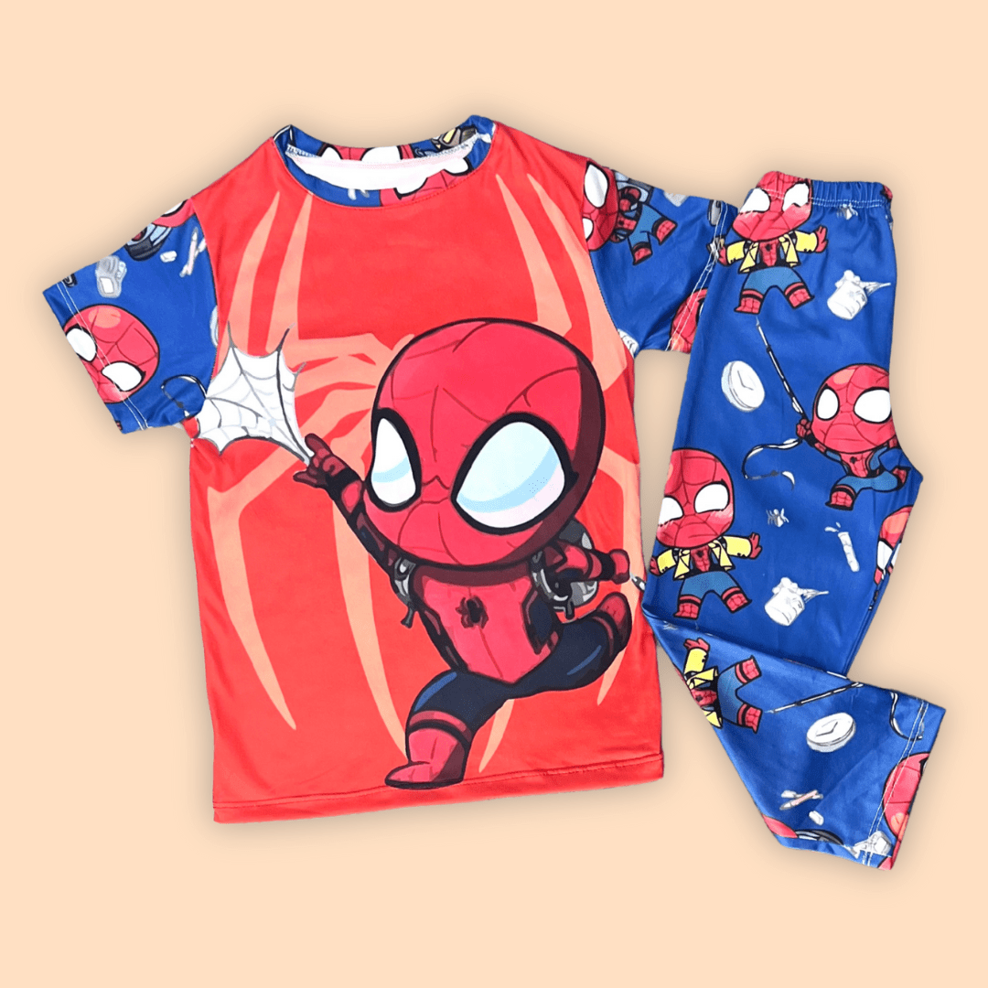 Pijama Niño Pantalón Spiderman