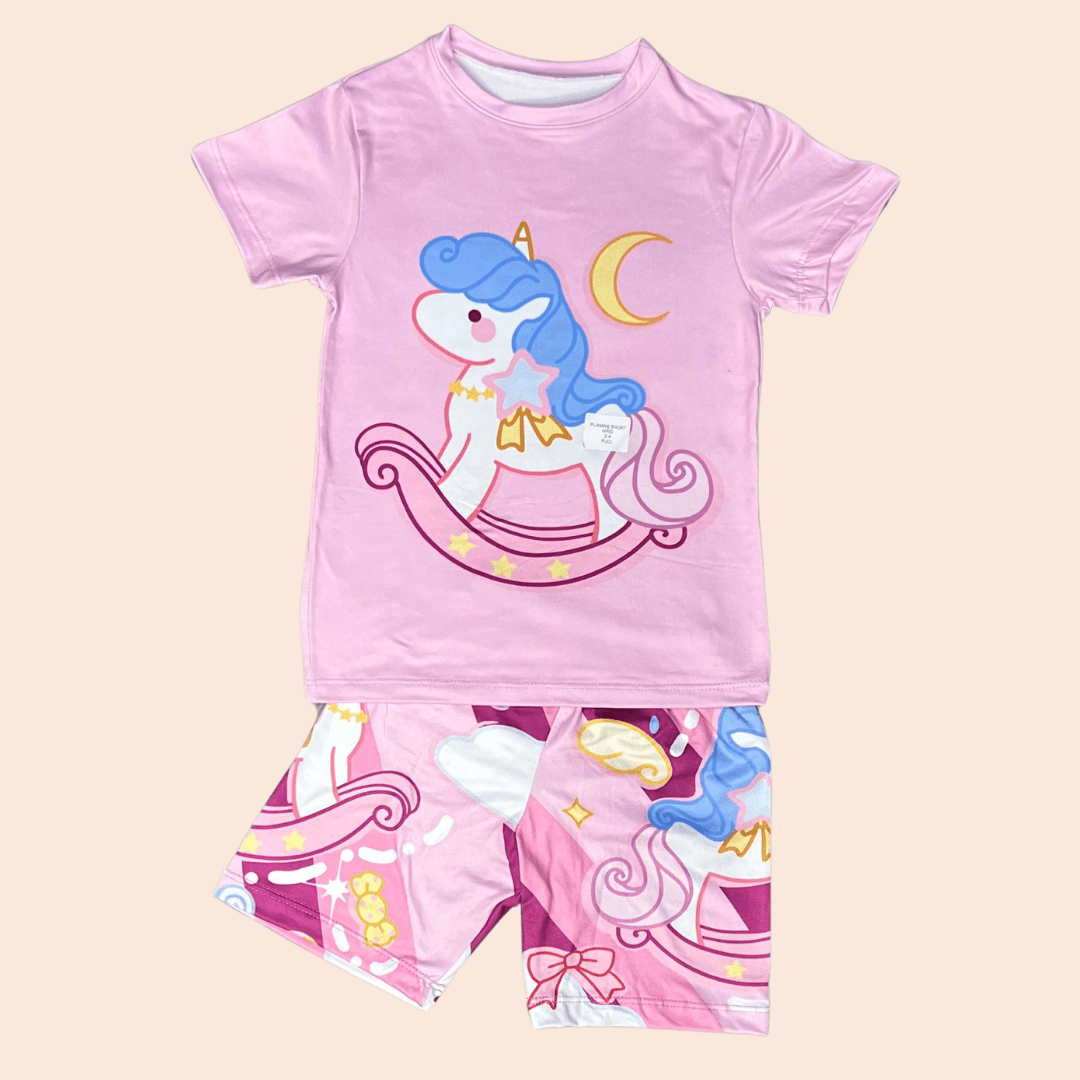 Pijama Niña Short Unicornio