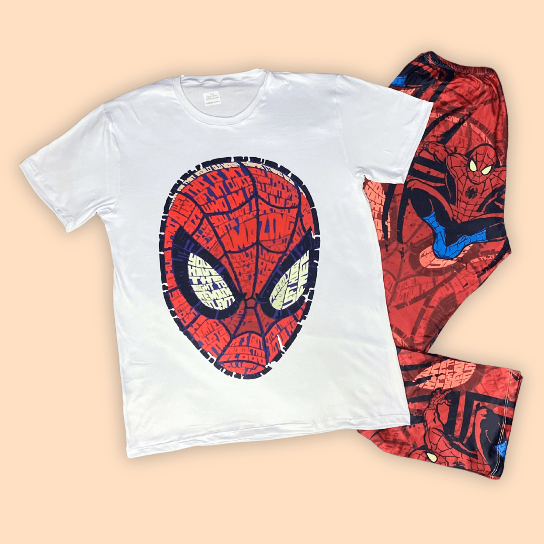 Pijama Hombre Pantalón Spiderman