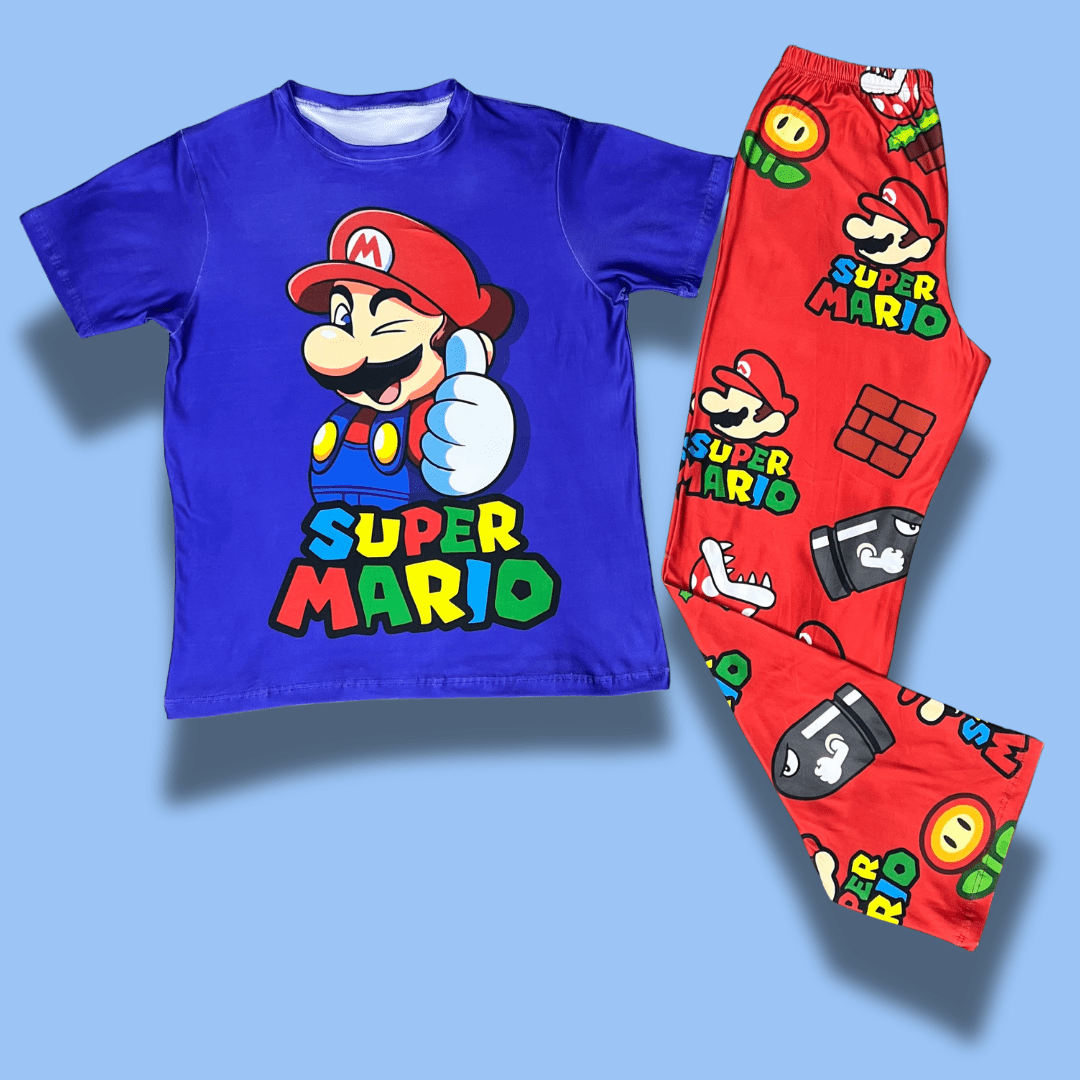 Pijama Super Mario rojo - Diversión garantizada
