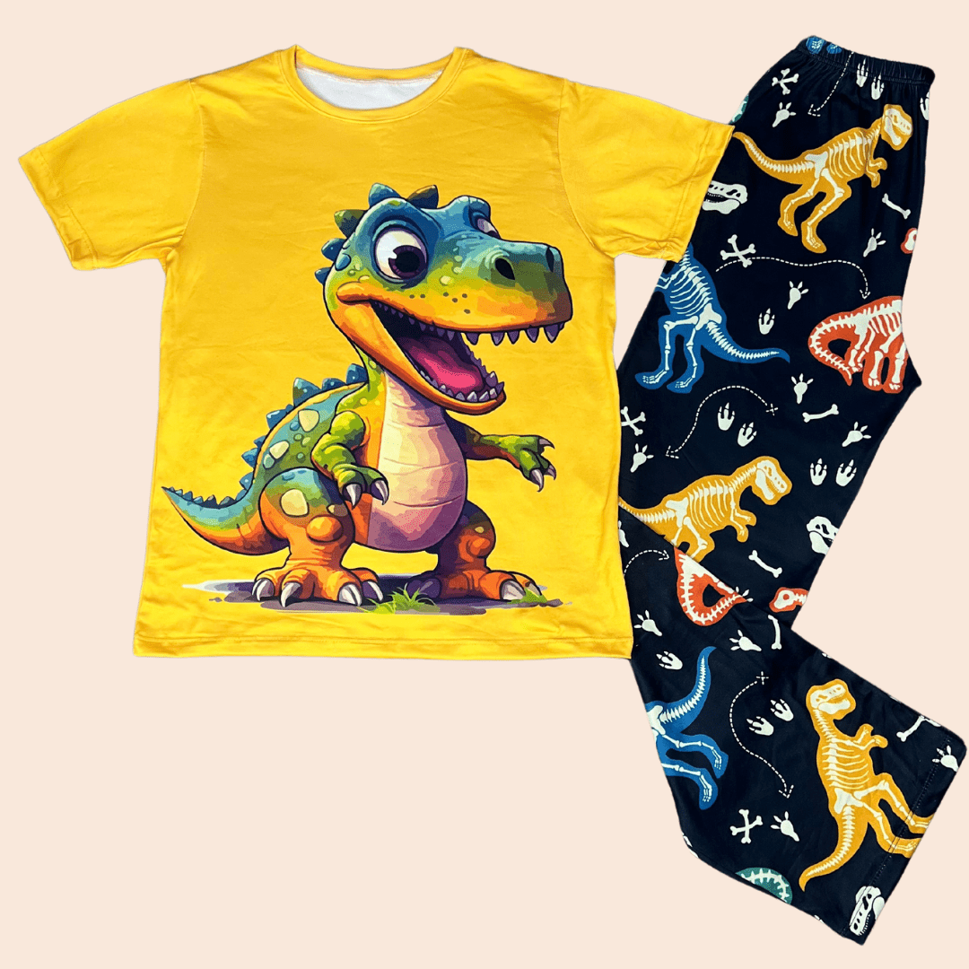 Pijama Niño Pantalón Dinosaurio