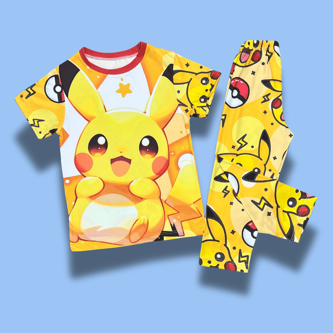 Pijama Pikachu - Diversión electrizante