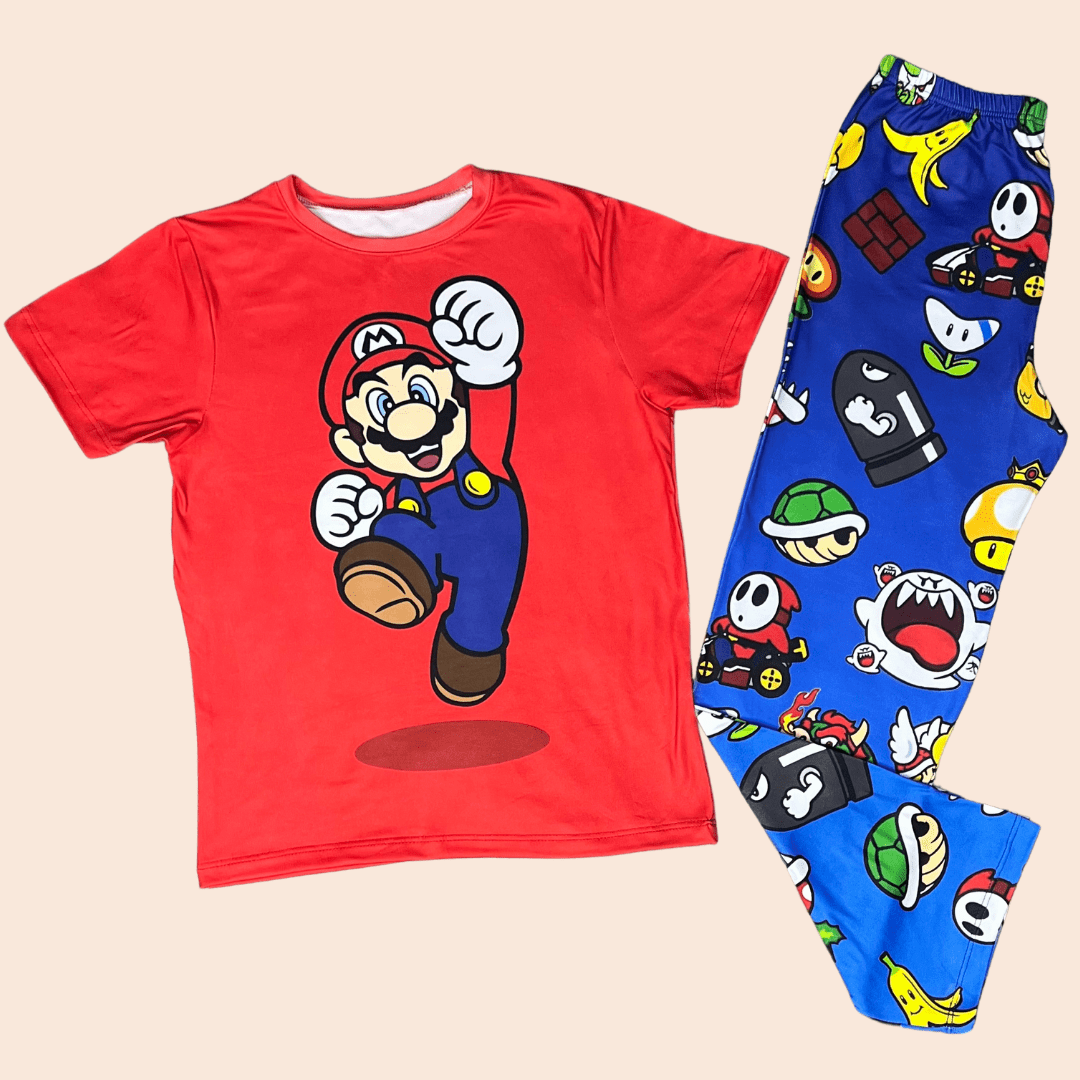 Pijama Niño Pantalón Super Mario Aventurero