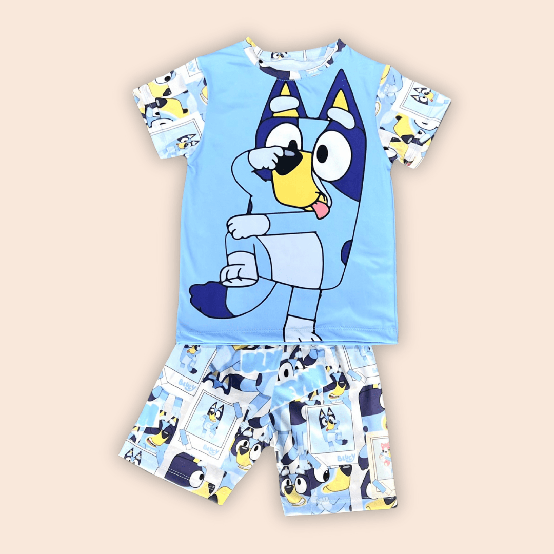 Pijama Niño Short de Bluey