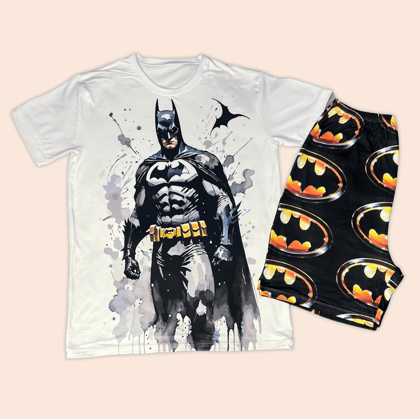 Pijama Hombre Pantaloneta Batman