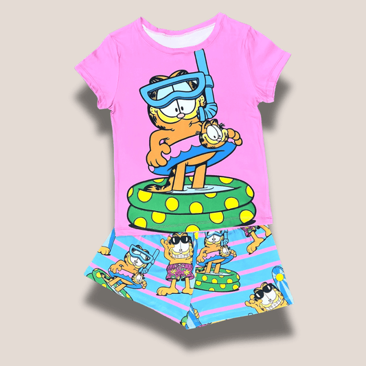 Pijama Garfield verano – Relax total con humor