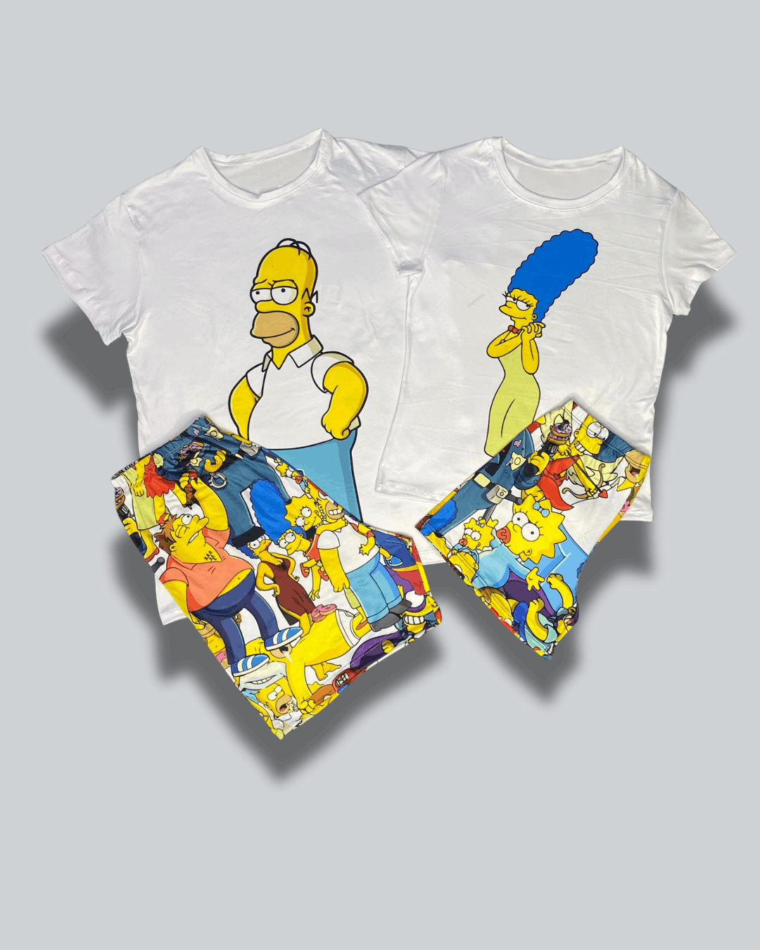Pijama Pareja Short Homero Duff