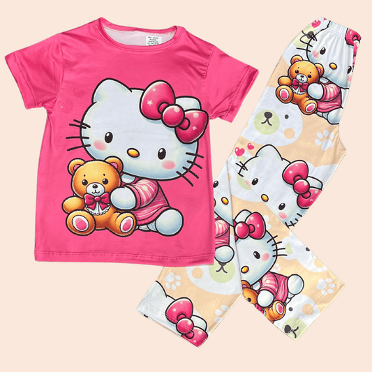 Pijama Niña Pantalón Hello Kitty Osito