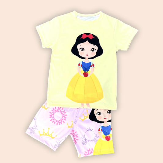 Pijama Niña Short de Blancanieves