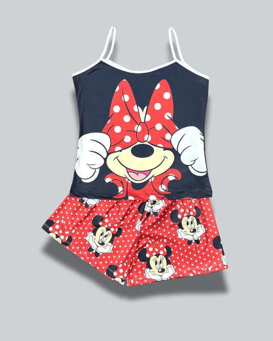 Pijama Dama Short Plus Minnie Tímida