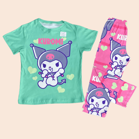 Pijama niña Pantalón Kuromi Corazones