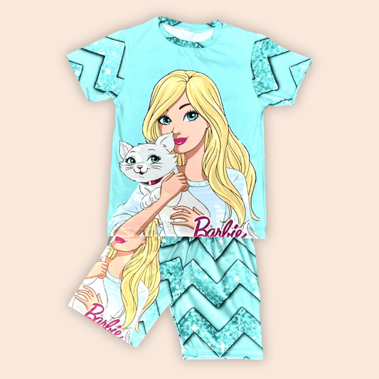 Pijama Niña Short de Barbie