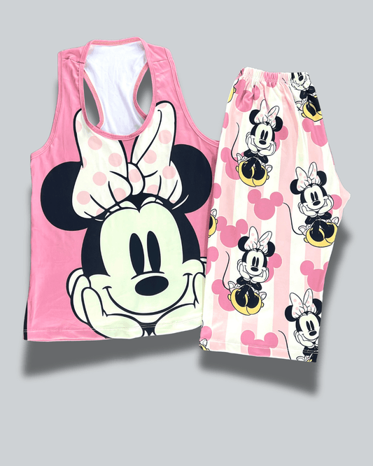 Pijama Dama Capri Minnie Classic