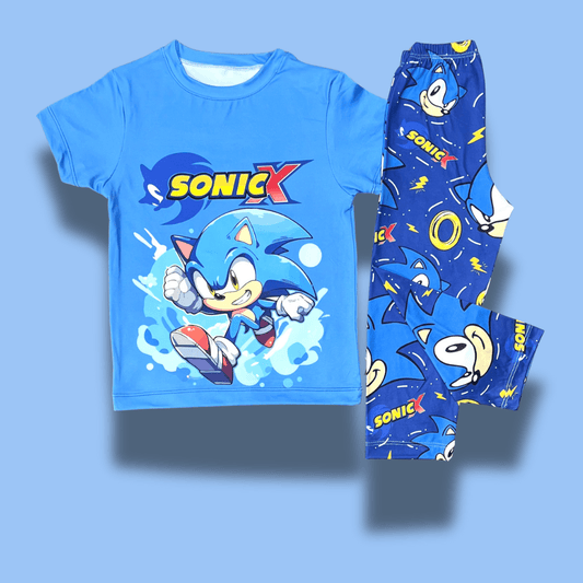 Pijama Sonic X Niño – Corre hacia la suavidad