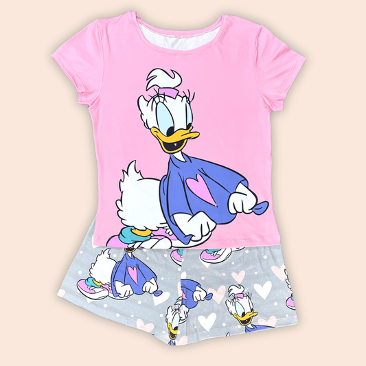 Pijama Short Dama Talla Plus Daisy Disney