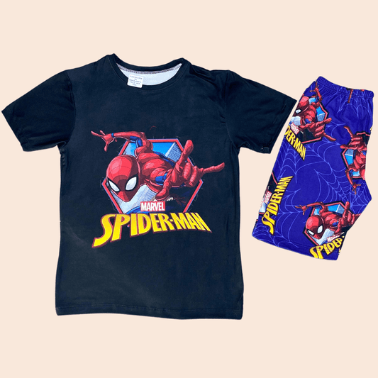 Pijama Niño Short Spiderman