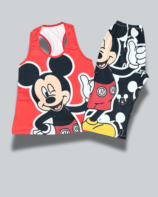 Pijama Dama Capri Mickey Ok