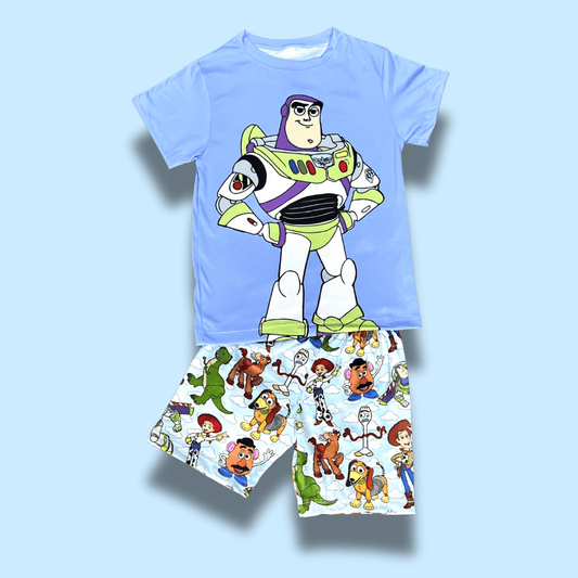 Pijama piel de durazno niño Buzz Lightyear