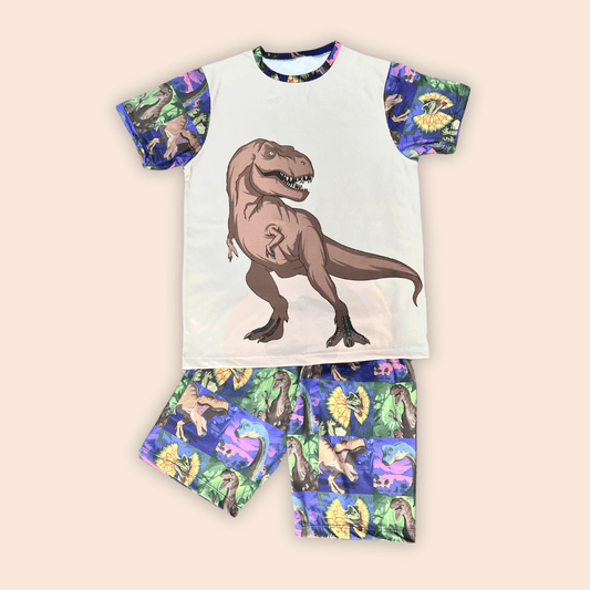 Pijama Niño Short Dino Aventura