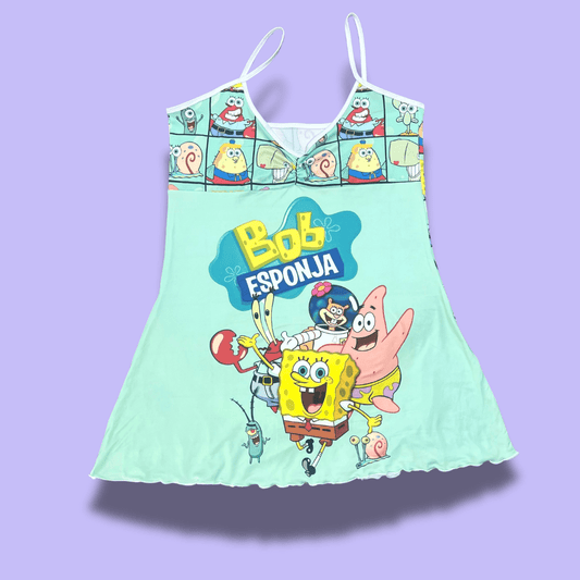 Batola Bob Esponja Verde – Diversión con estilo relajado