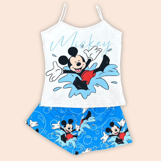 Pijama Mickey Splash - Dama Plus