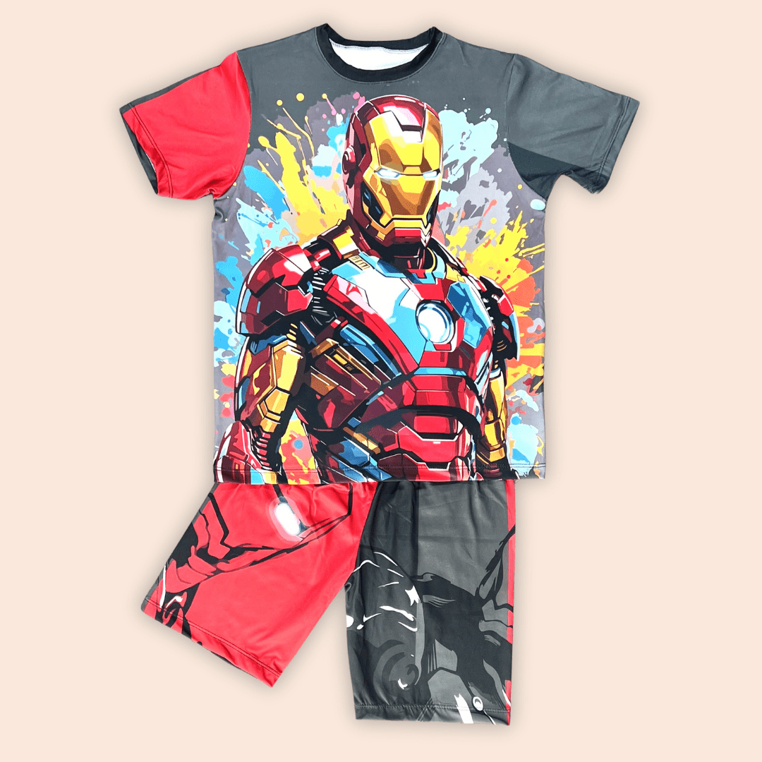 Pijama de niño Iron Man Color Splash