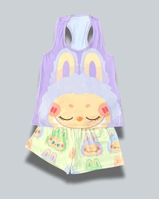 Pijama Dama Short Labubu