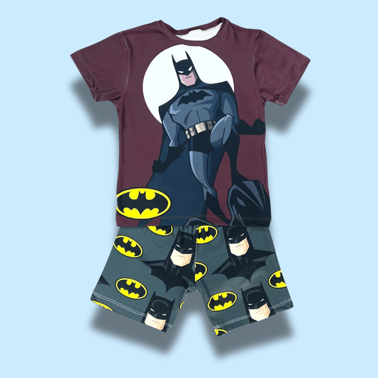 Pijama piel de durazno niño Batman con luna