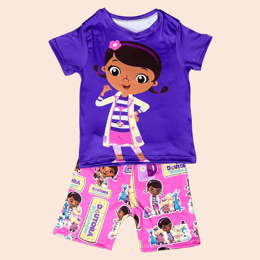 Pijama Niña Short Doctora Juguetes