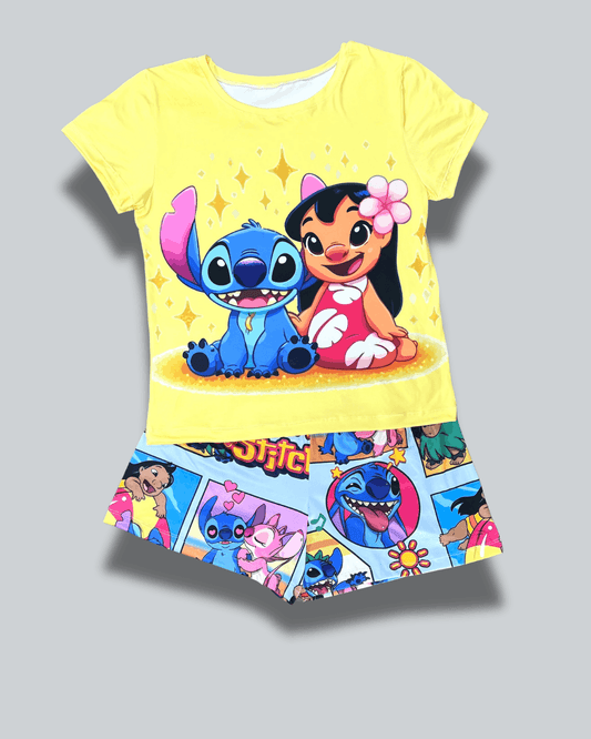 Pijama Dama Short Plus Lilo & Stitch