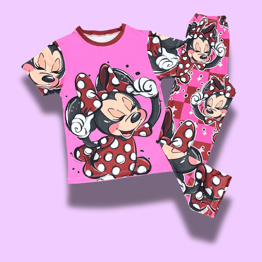 Pijama Minnie lazo rojo – Estilo con actitud