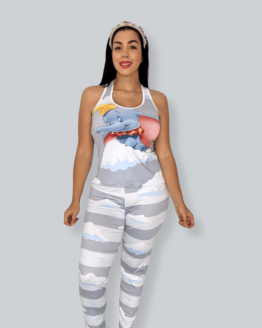 Pijama Dama Pantalón Dumbo