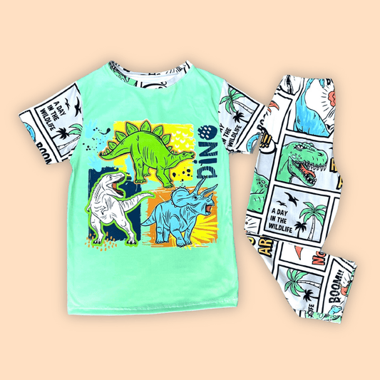 Pijama Niño Pantalón Dino Adventure
