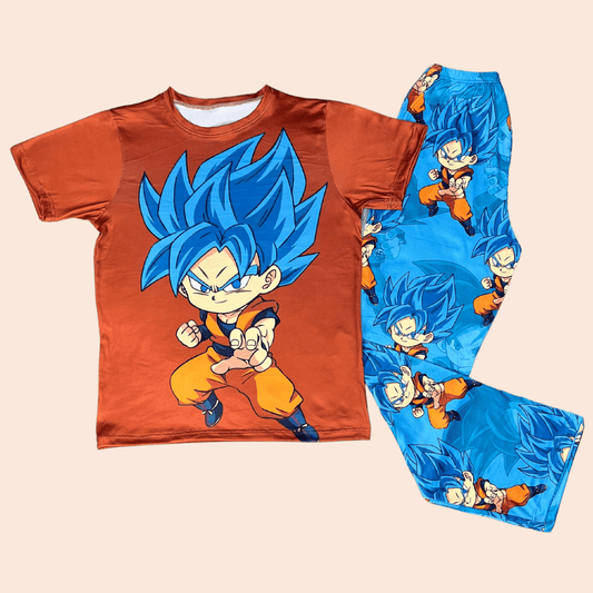 Pijama Niño Pantalón Gokú