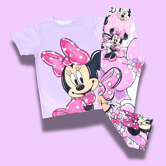 Pijama niña Minnie Mouse rosa – Estilo tierno y divertido para dormir