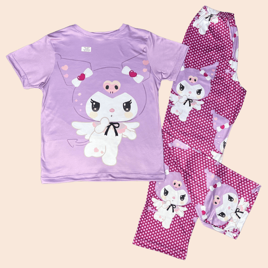 Pijama Niña Pantalón Kuromi Dots