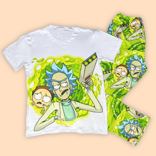 Pijama Pantalón Hombre Rick y Morty