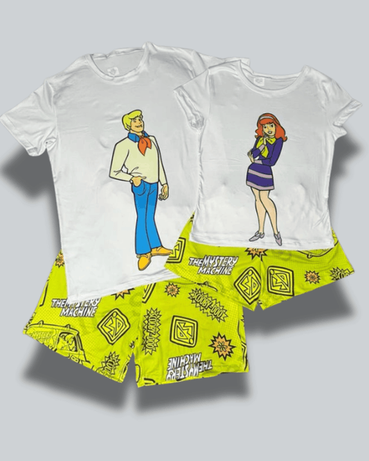 Pijama Dama Short Scooby Doo