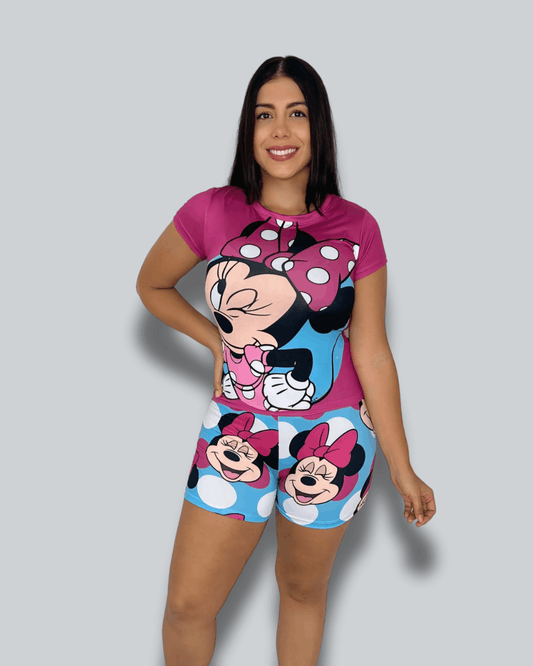 Pijama Dama Short Minnie Smile