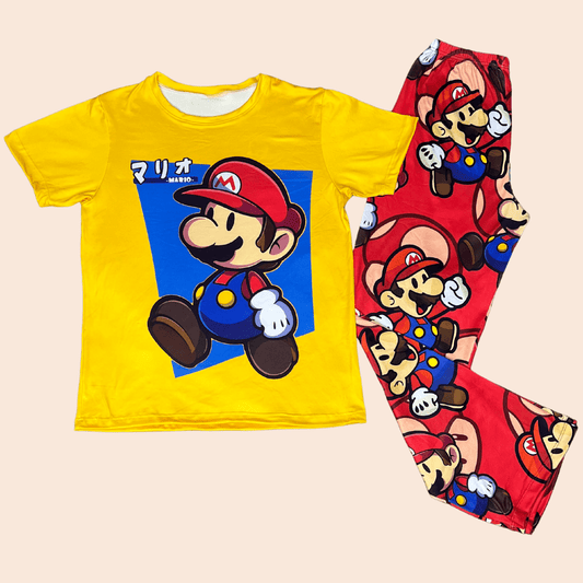 Pijama Niño Pantalón Mario Pequeño