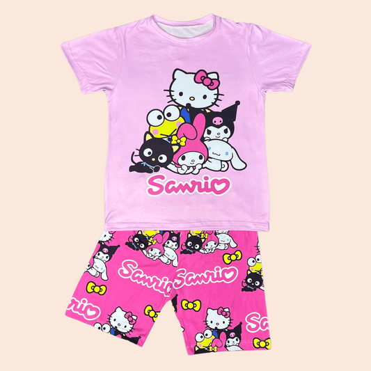 Pijama Niña Short Sanrio