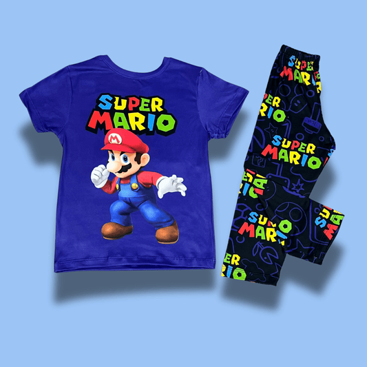 Pijama Super Mario azul - Aventura y comodidad